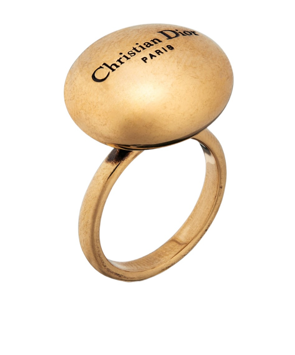 Dior D-pépite Ring In Yellow