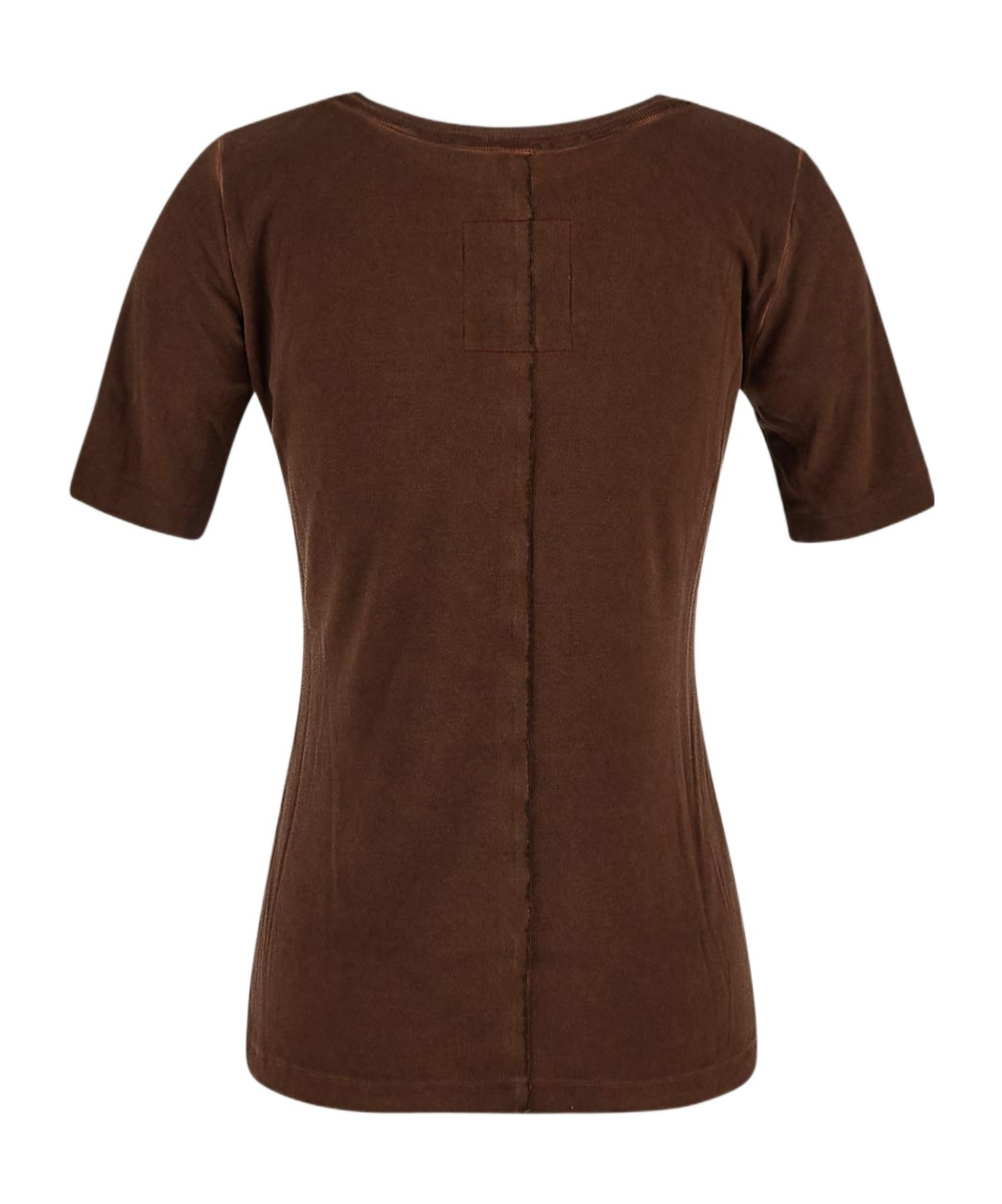 Uma Wang Crew Neck T-shirt In Brown
