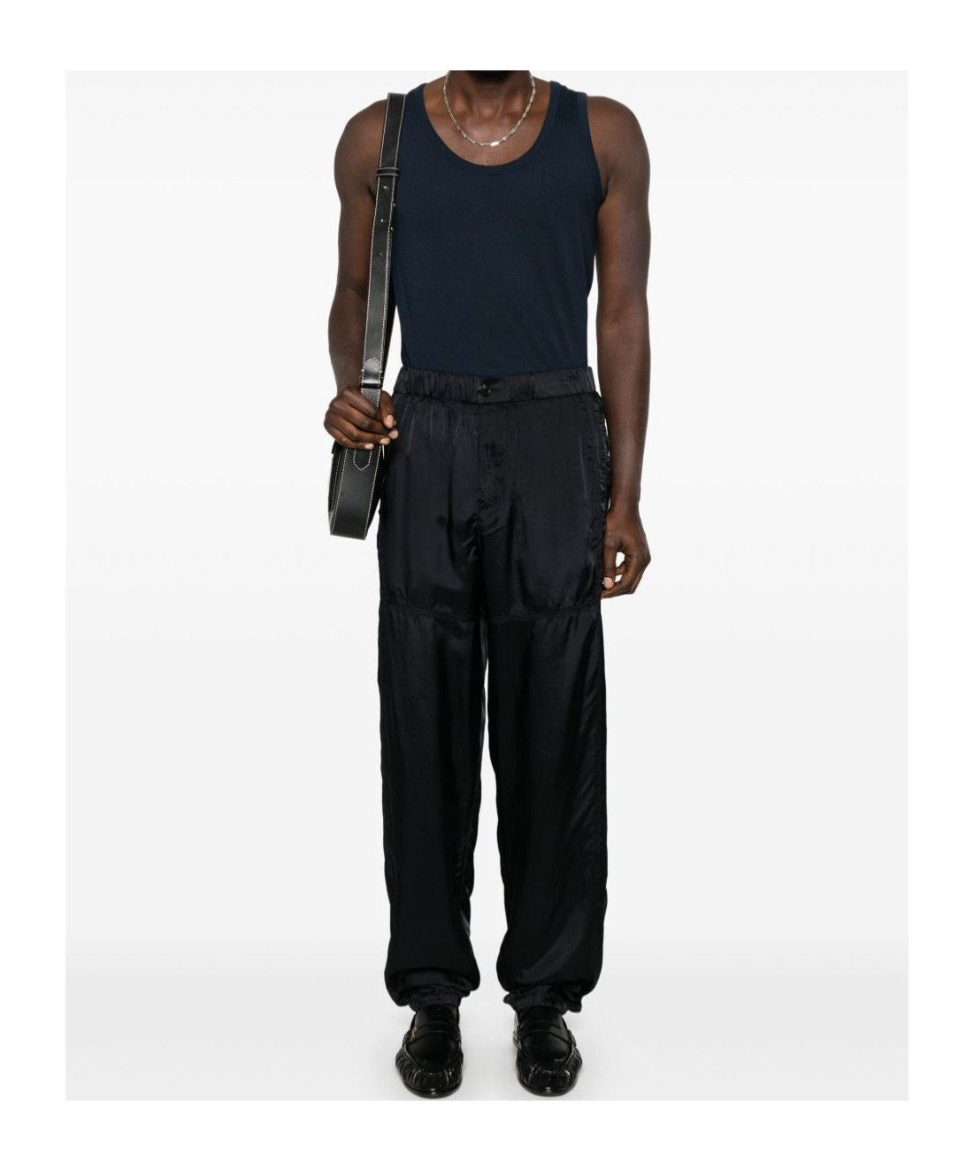 Dries Van Noten Helio Vest In Blue