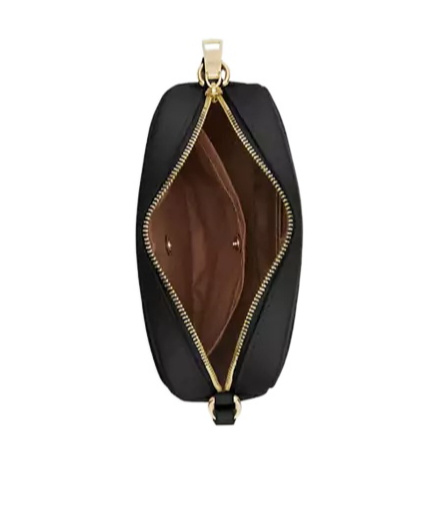 Coach Mini Jamie's Signature Canvas Camera Bag In Black