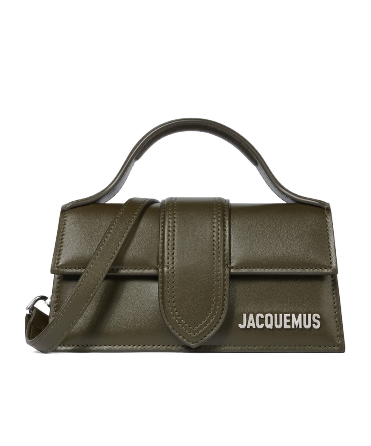 Jacquemus The Bambino Top-handle Leather Tote Bag In Brown