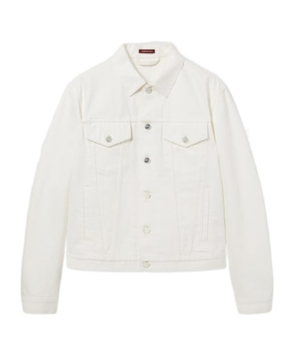 Gucci Denim Jacket With Selvedge In White
