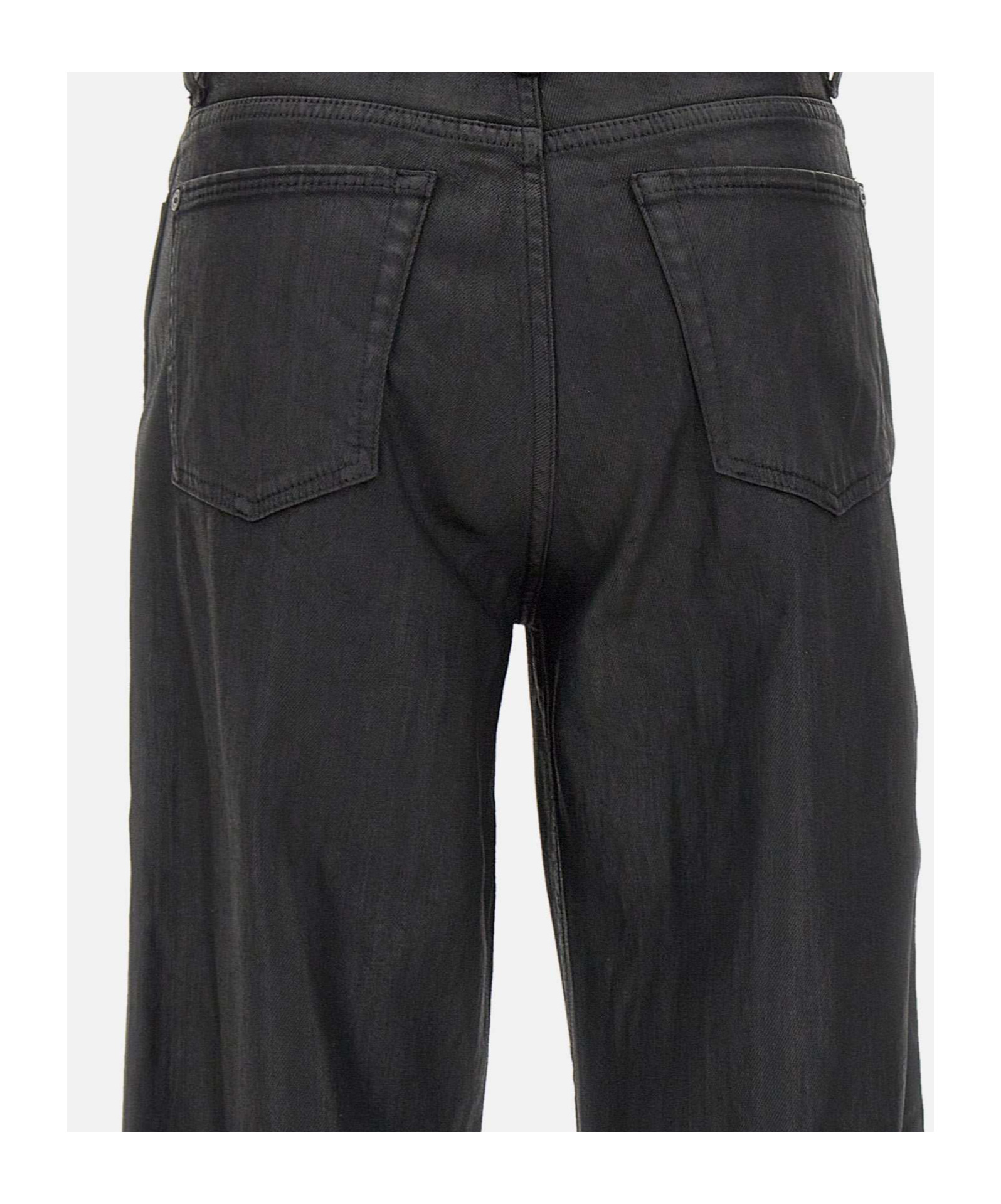 7 For All Mankind Trousers In Black