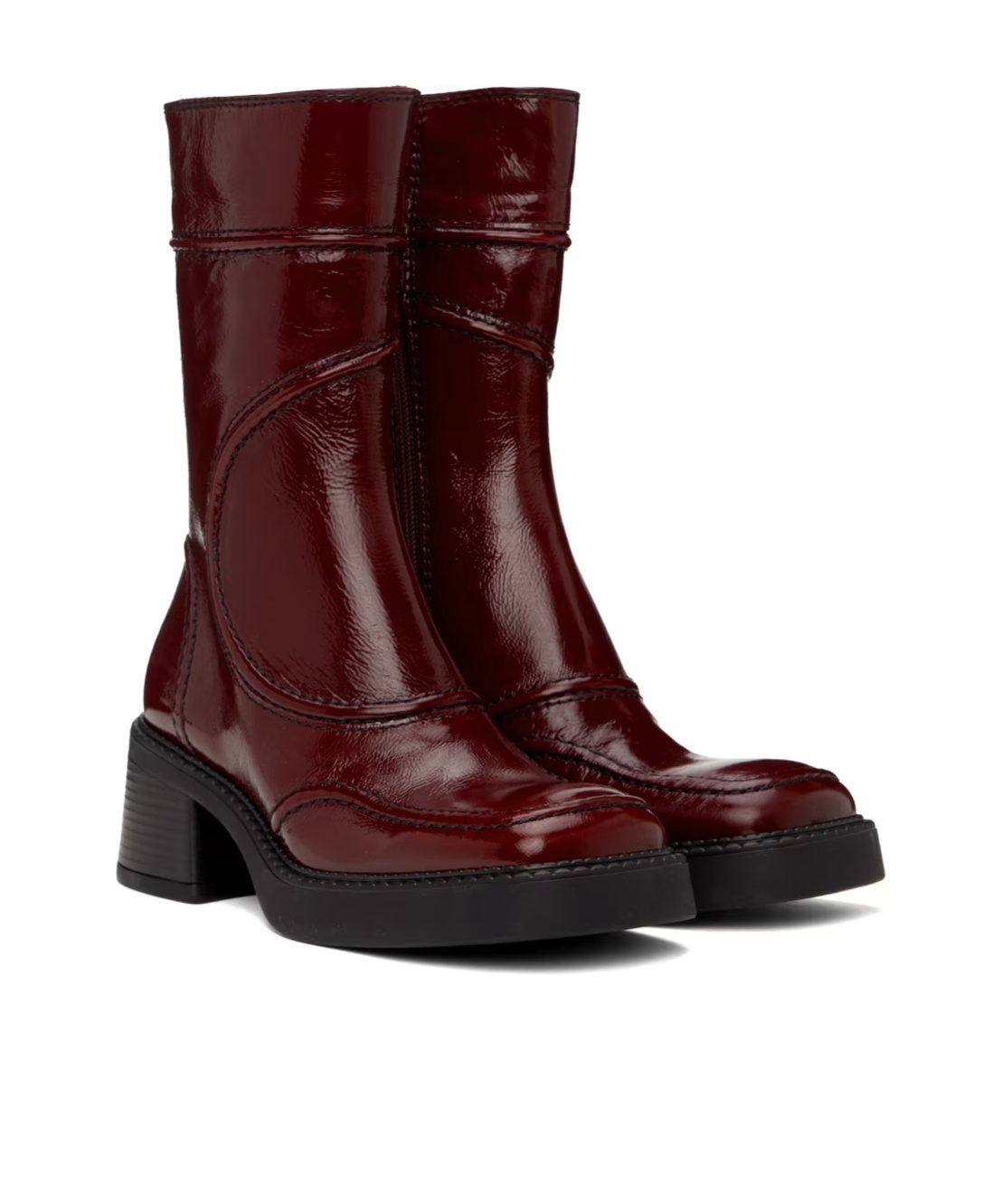 Miista Malene High-heeled Boots In Brown
