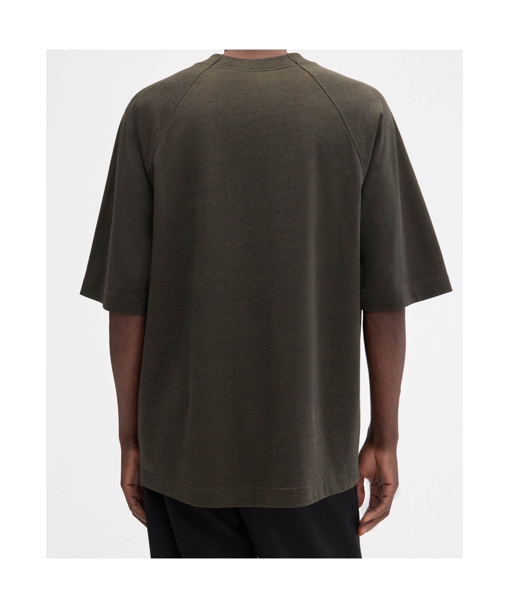 Jacquemus Item O-neck Short-sleeved T-shirt In Military Green