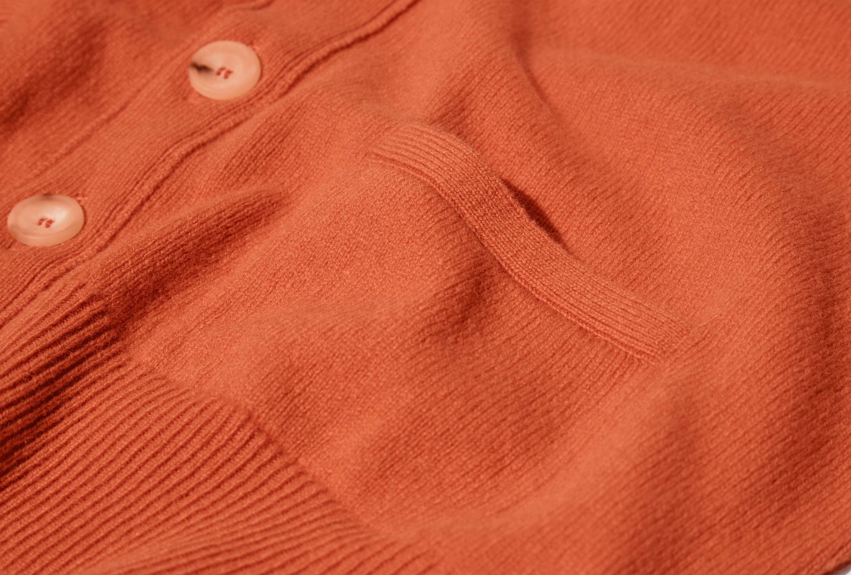 Drake's London V-neck Cardigan In Red