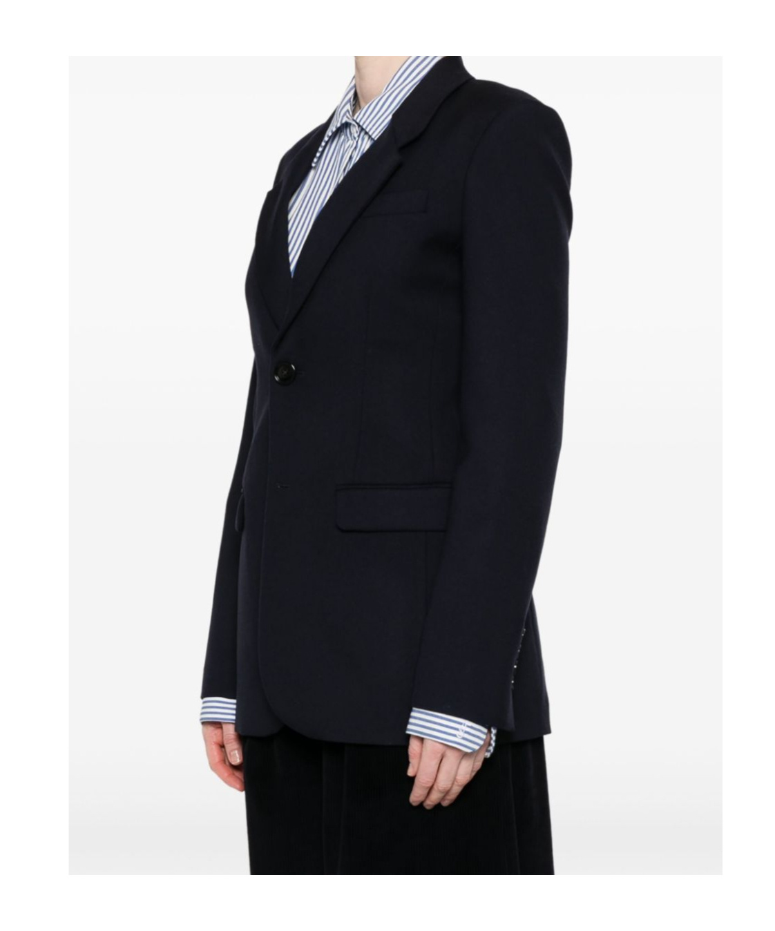 Ami Alexandre Mattiussi Wool Blazer In Black