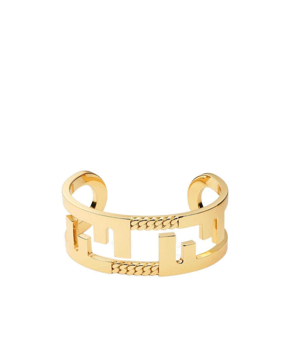 Fendi Forever Bangle In Yellow