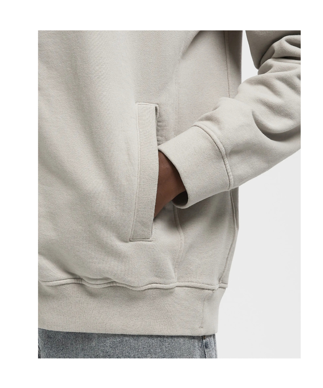 Stone Island Long Sleeve Sweatshirt In Gray