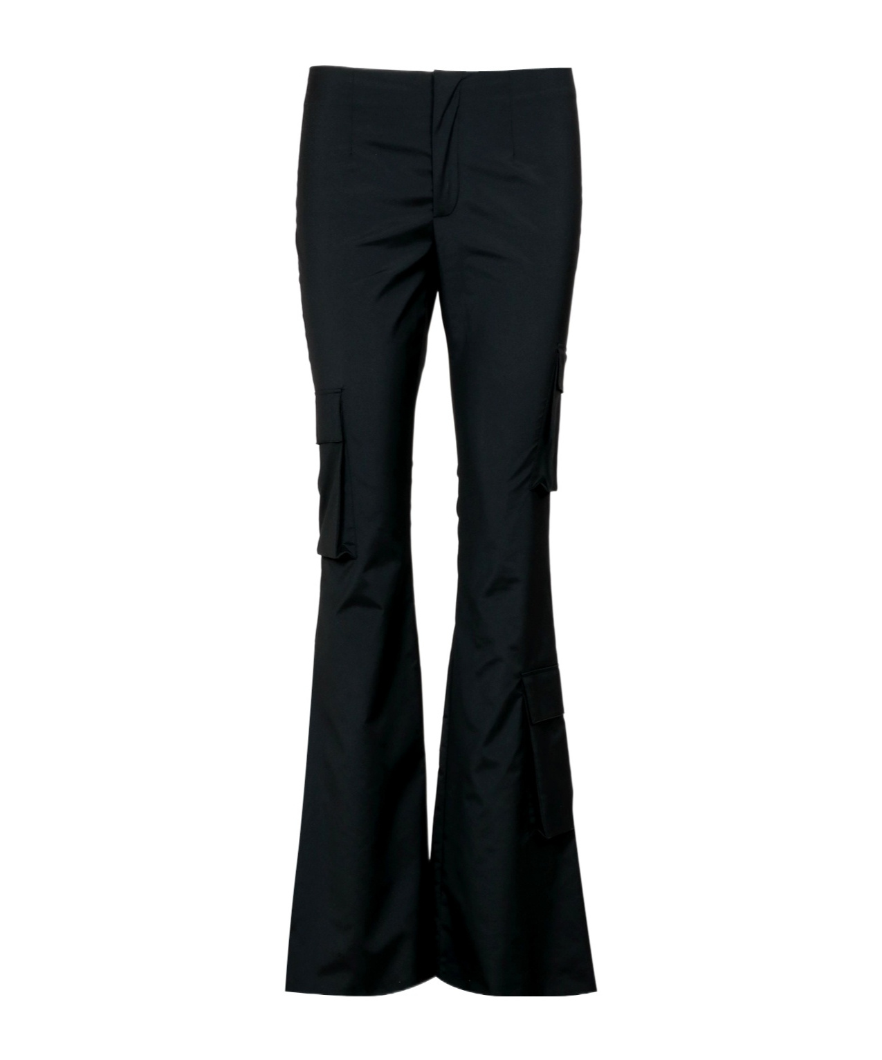 Philosophy Di Lorenzo Serafini Low-rise Casual Pants In Black
