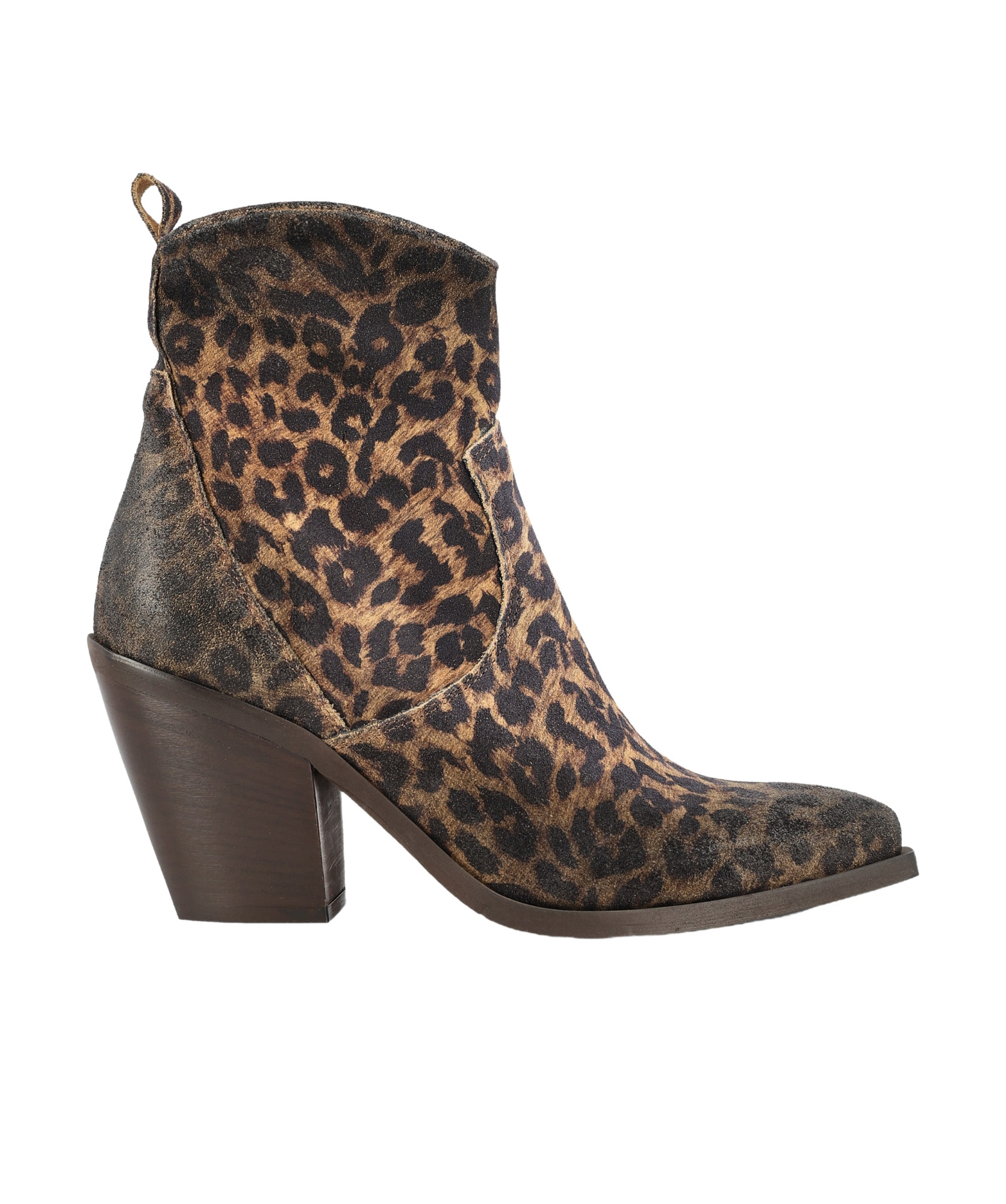 Je T'aime Milano Ankle Boots In Brown