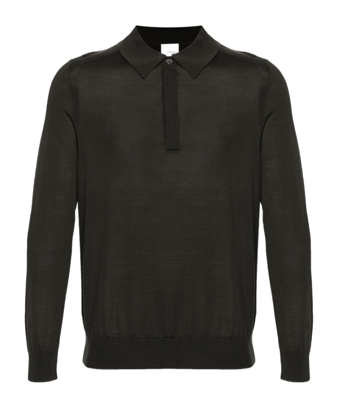 PAUL SMITH FINE-KNIT MERINO POLO SHIRT