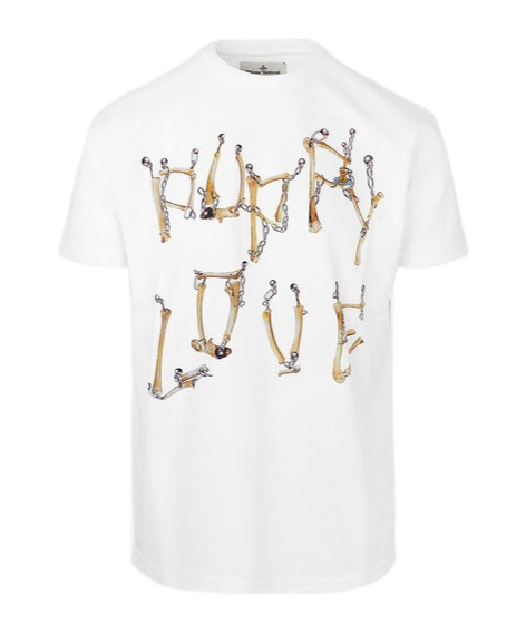 Vivienne Westwood Bones'n Chain Short-sleeved T-shirt In Nude