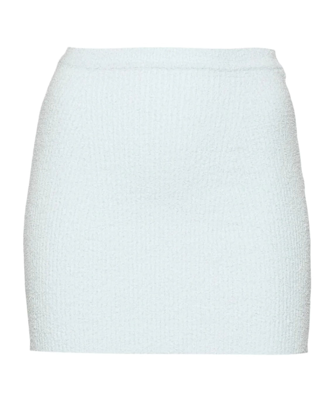 Wardrobe.nyc Towelling-finish Mini Skirt