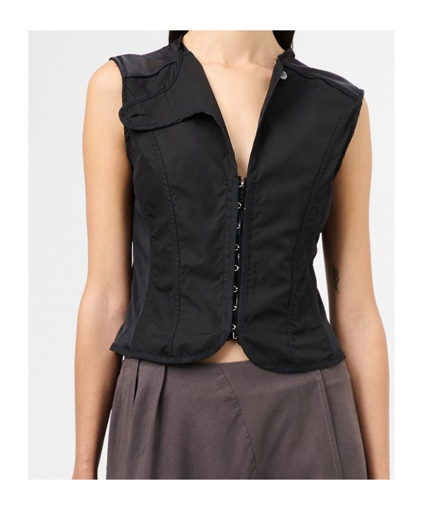 Our Legacy Corset Vest In Black