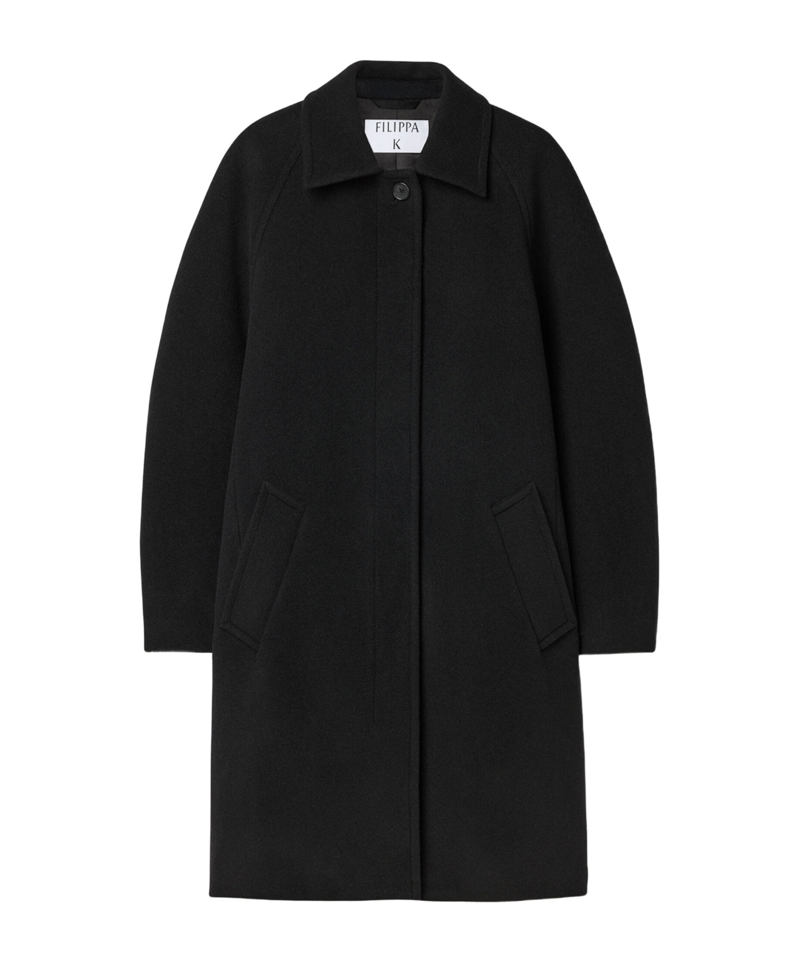 Filippa K Cocoon Coat In Animal Print
