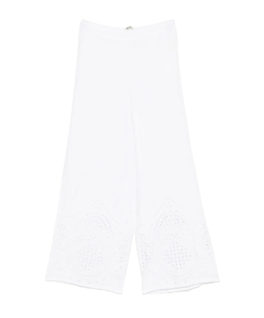 Bode Belvoir Trousers In White