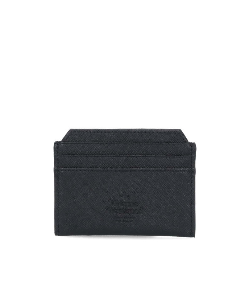 Vivienne Westwood Logo Plaque Milan Card Holder