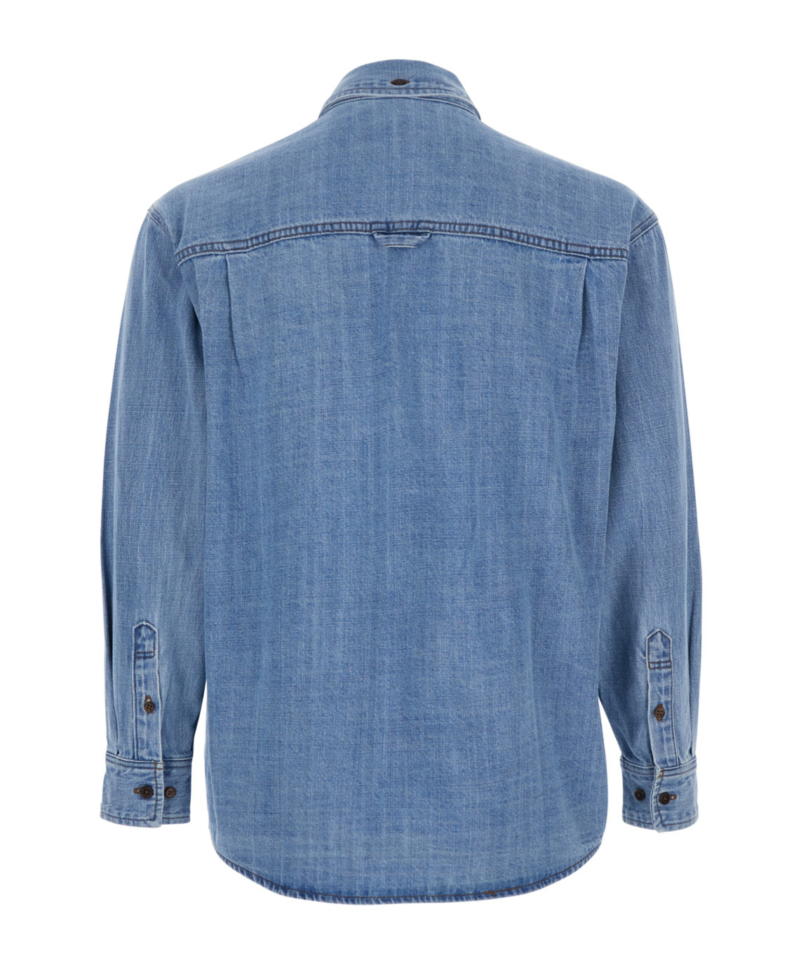 Dunst Jacket With Patch Pockets On The Chest In Denim