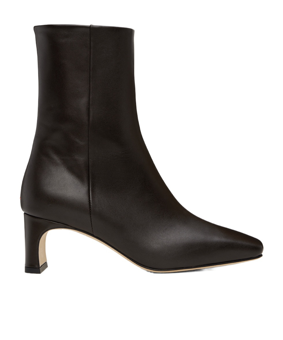 Aeyde Brown Tabitha Ankle Boots In Black