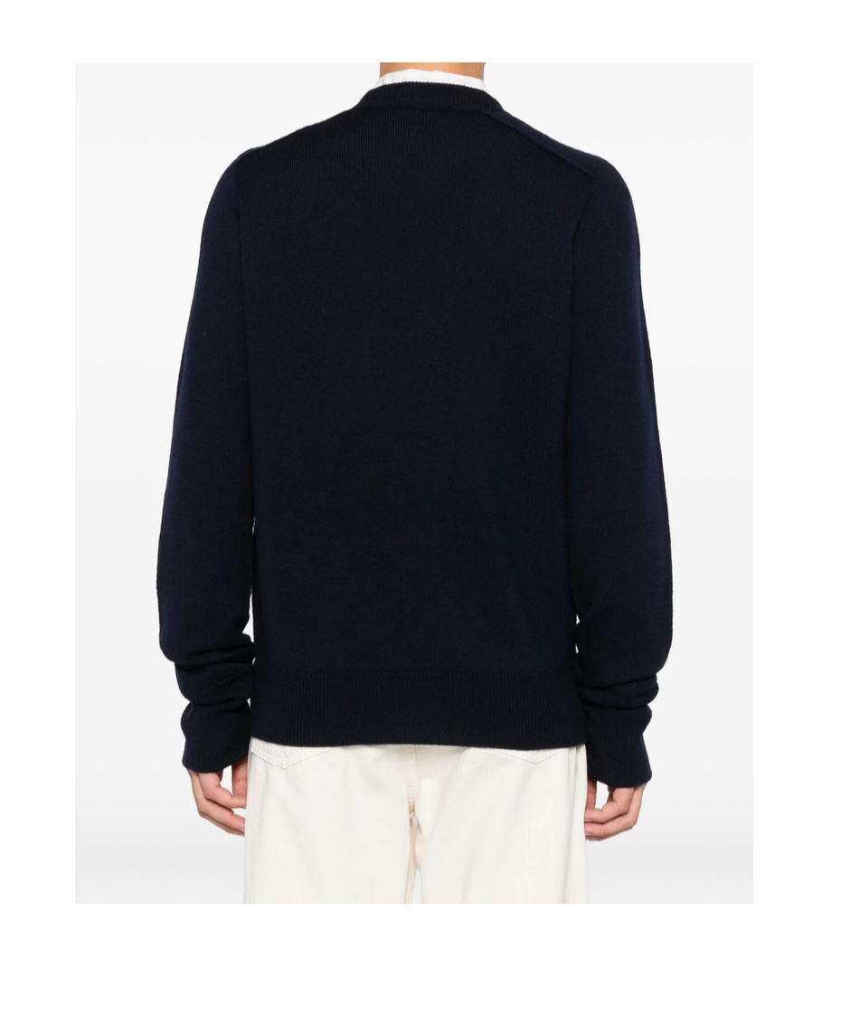 Studio Nicholson Merino Wool Sweater In Black