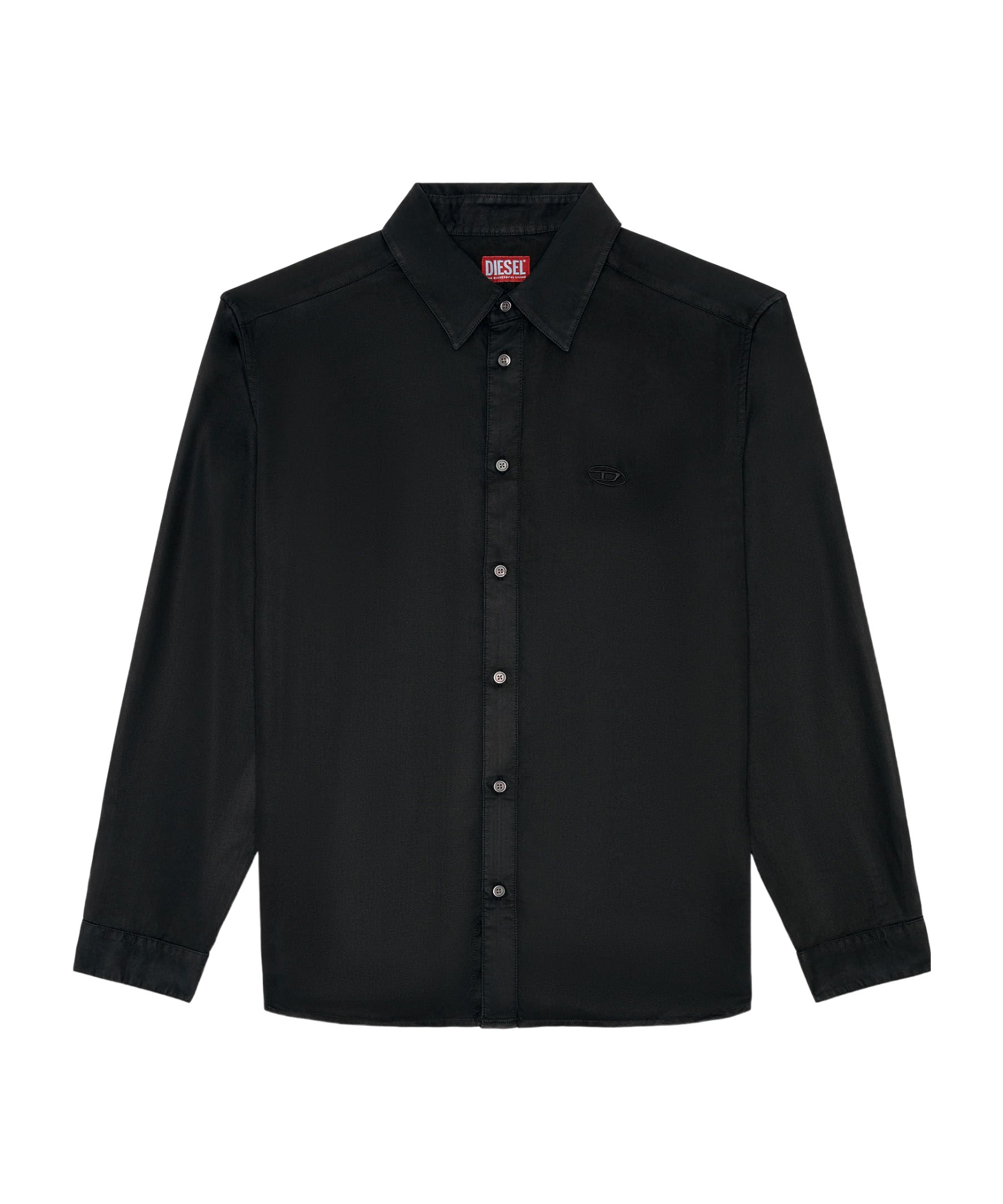 Shop Diesel S-simply-c Shirt In Black