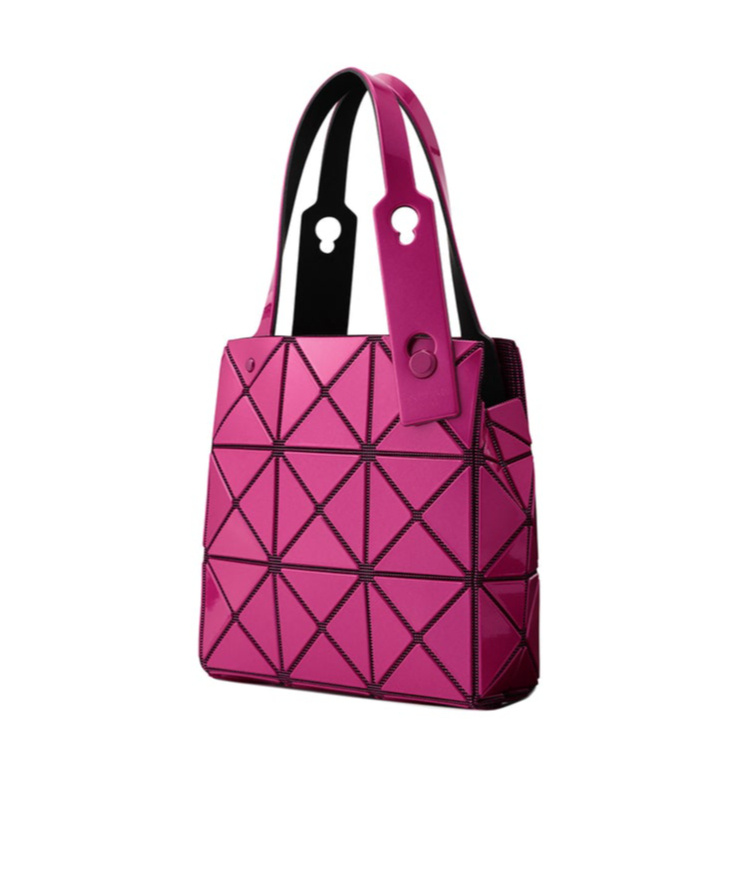 Bao Bao Issey Miyake Mini Carat Tote Bag In Red