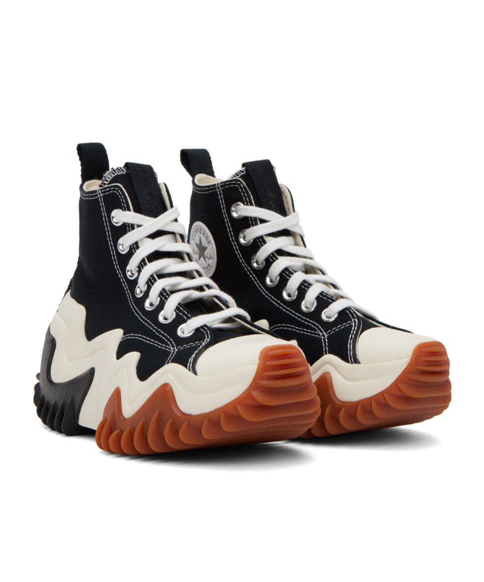 Converse Color-laced High-top Casual Sneakers In Black