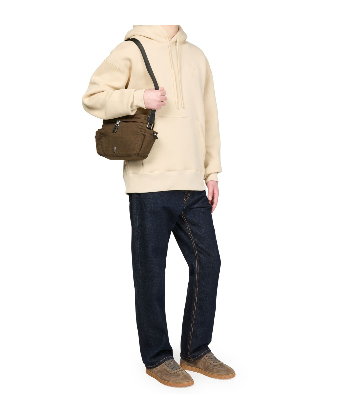 AMI ALEXANDRE MATTIUSSI LONG-SLEEVED SWEATER