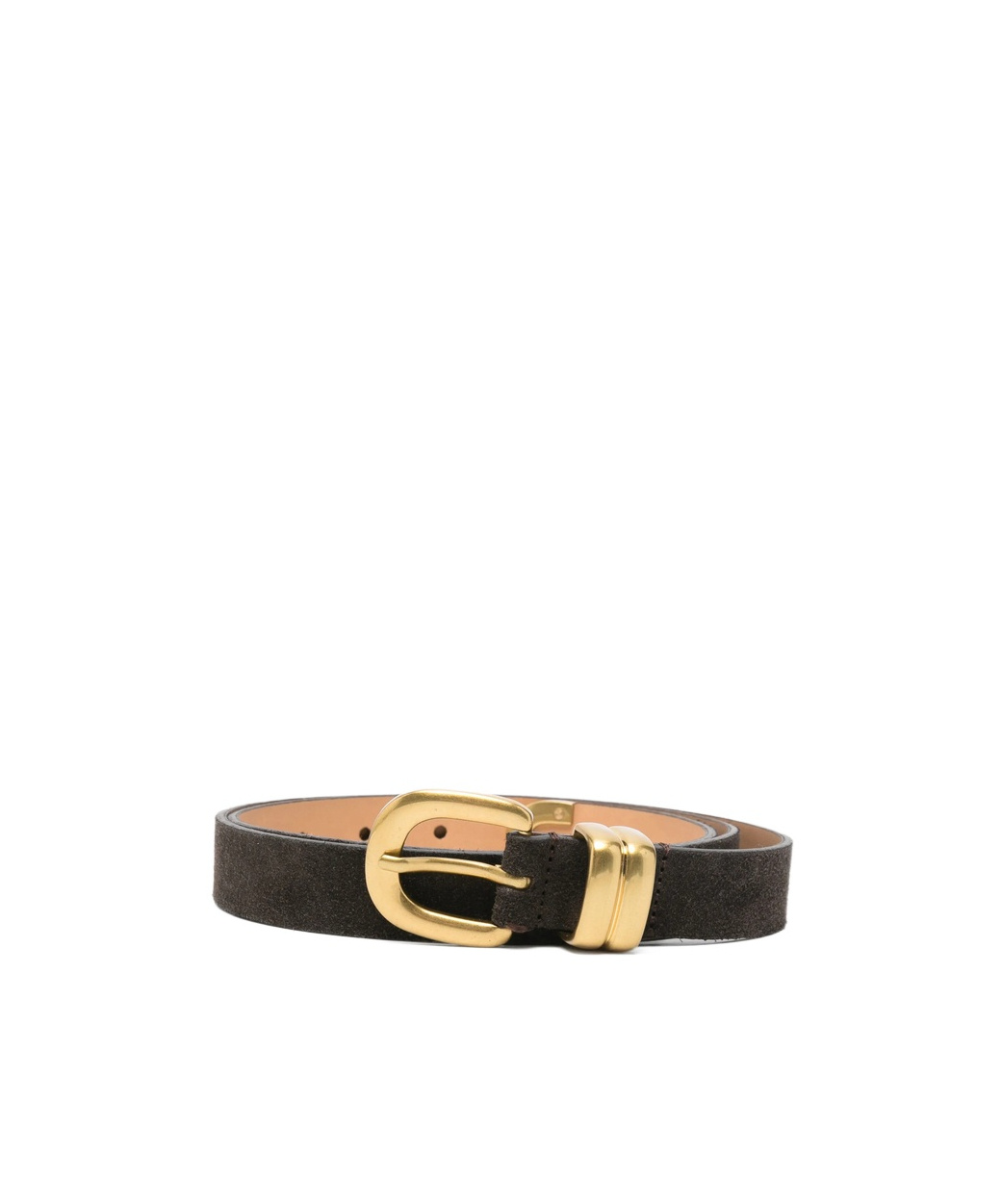 By Malene Birger Zoira Suede Belt In Brown