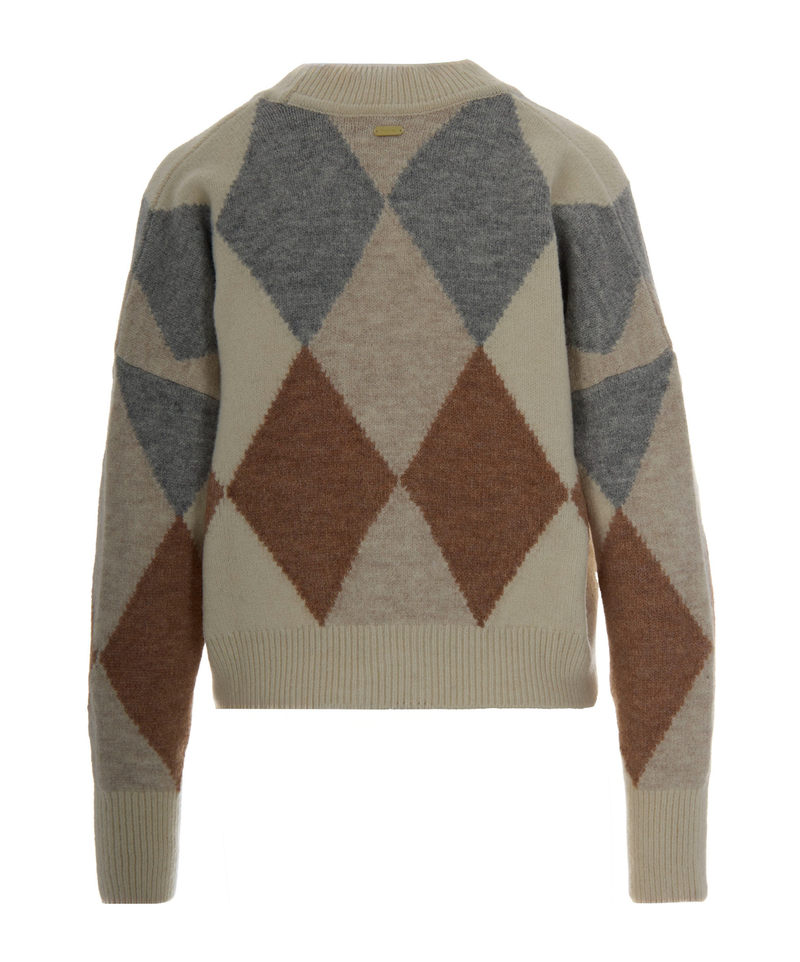 Barbour Long Sleeve Sweater In Neutral