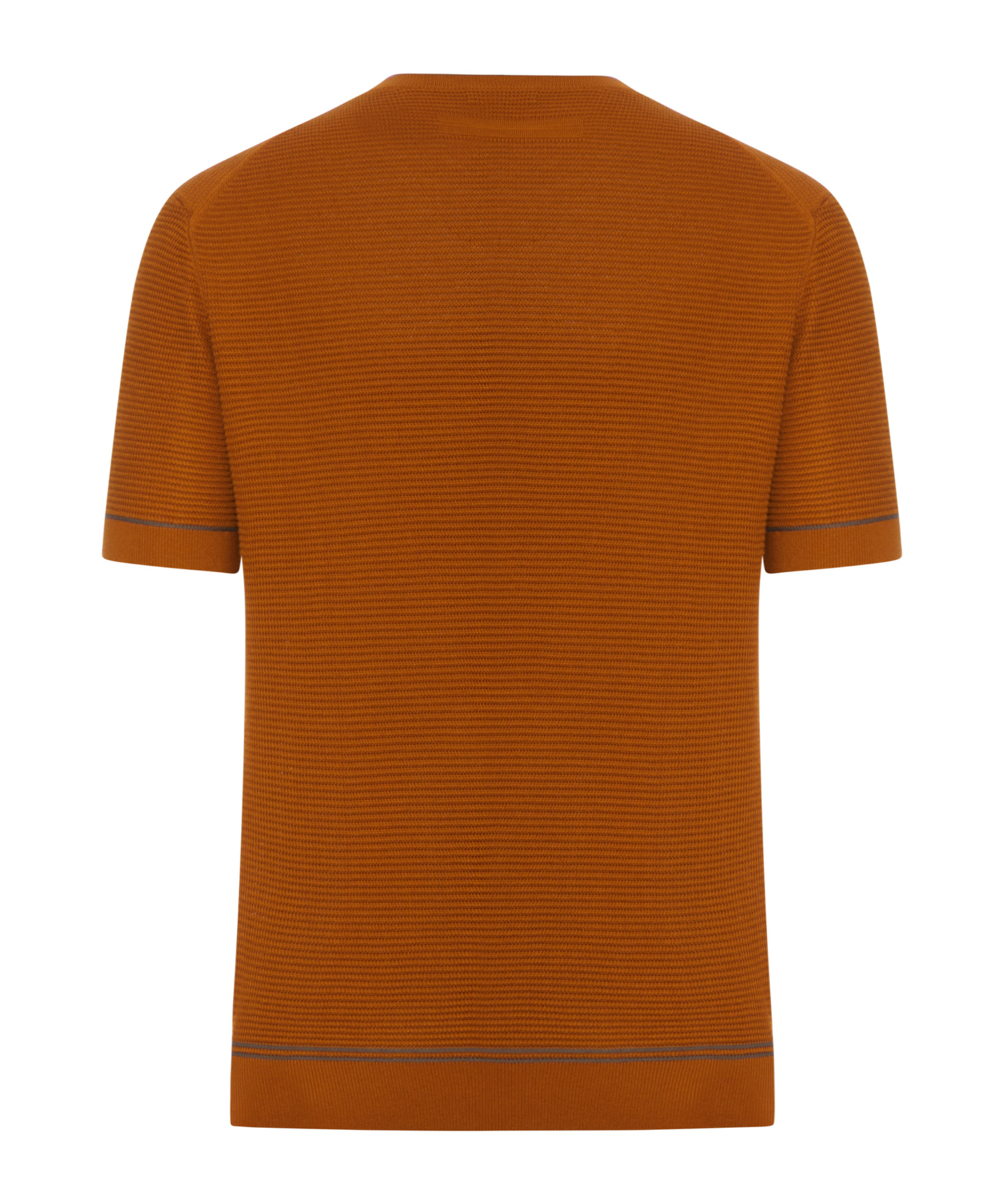 ZEGNA CREW NECK KNIT T-SHIRT