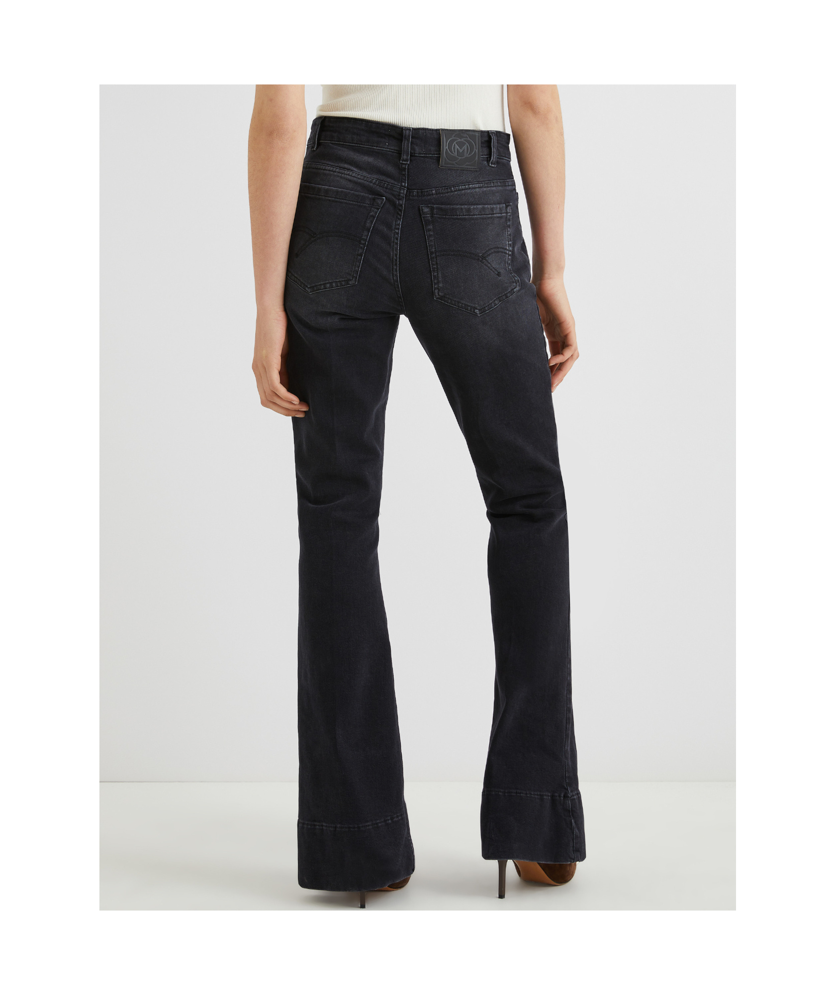 Marella Bootcut Jeans - Black In Black