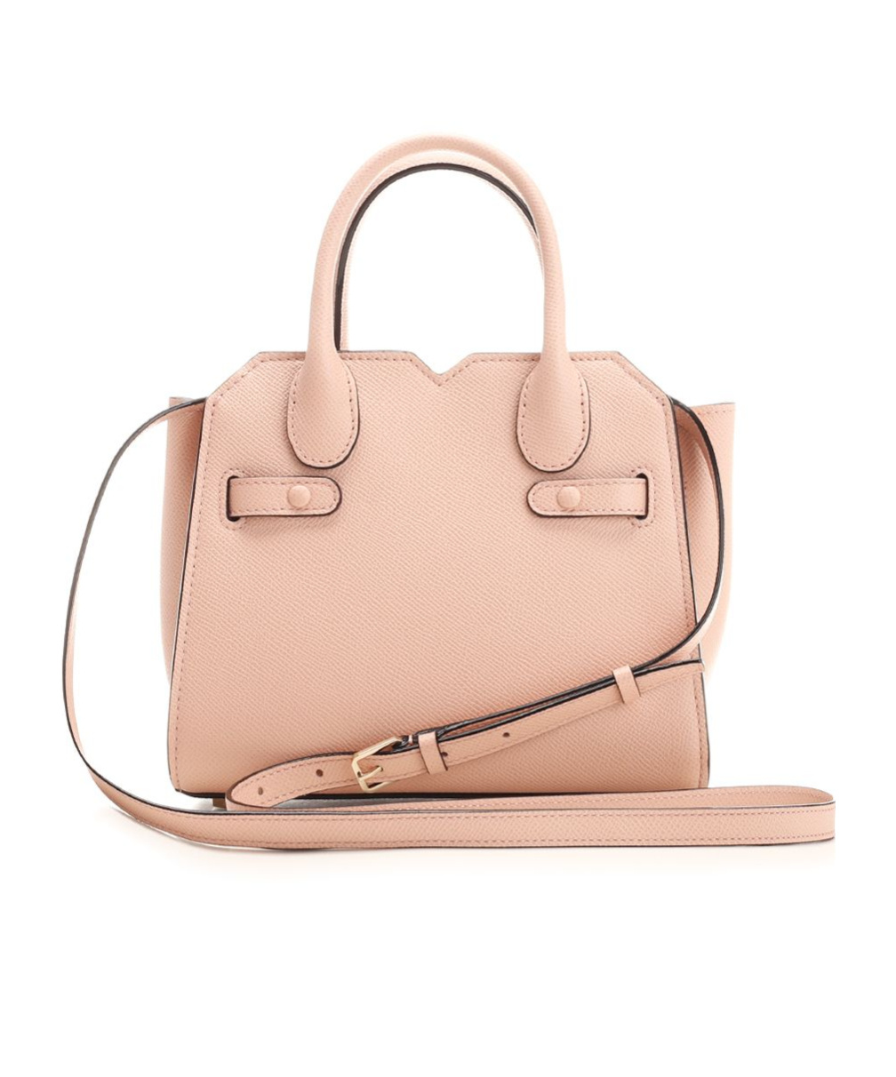 Valextra Milano Shoulder Bag In Nude