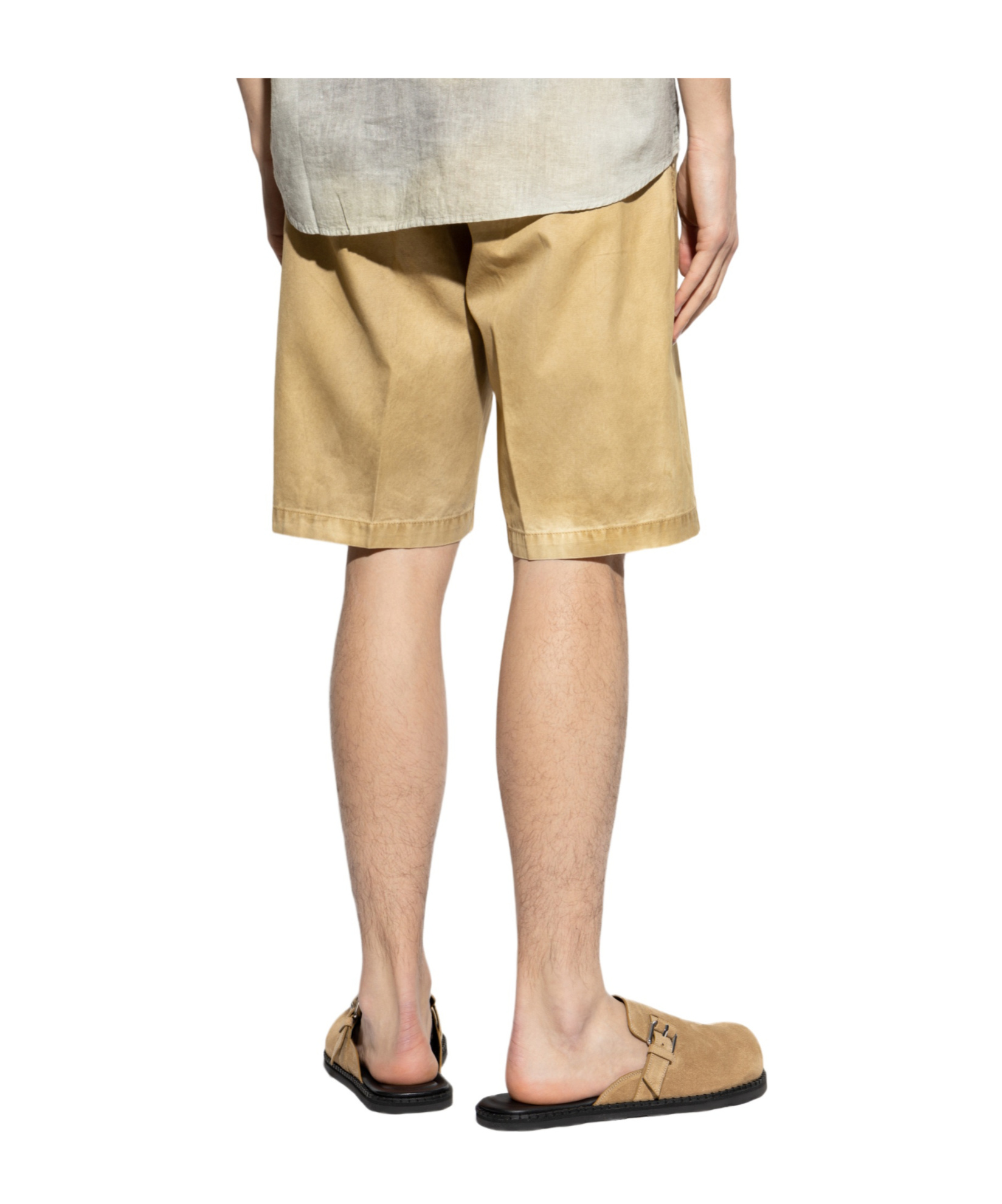 Diesel P-franck Bermuda Shorts In Yellow