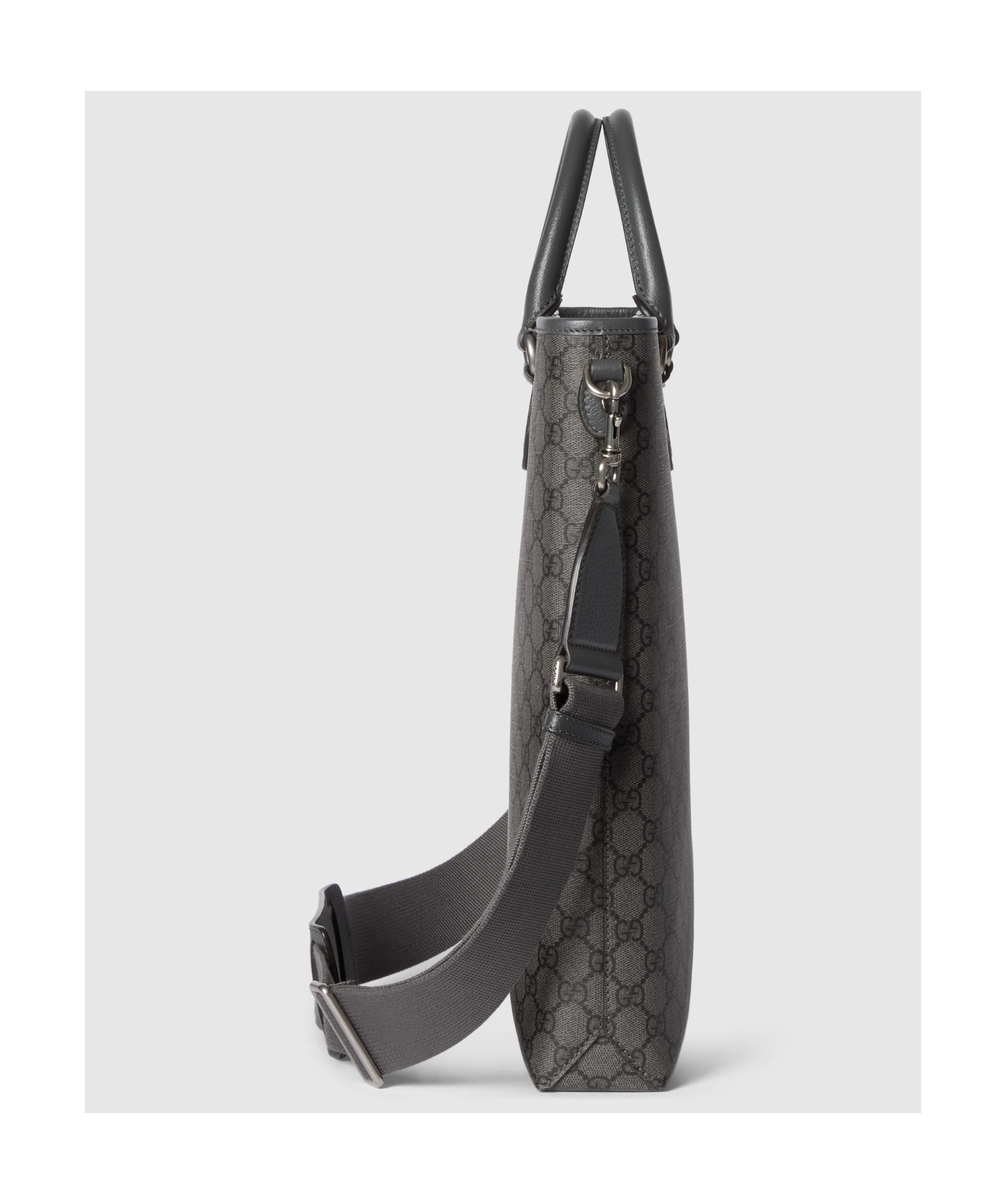 Gucci Gg Canvas Tote Bag In Black