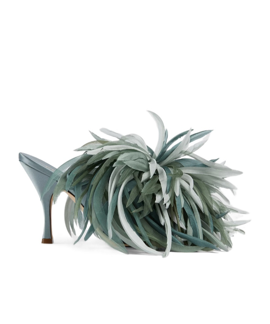 Gucci Women's Slide Sandal In Green