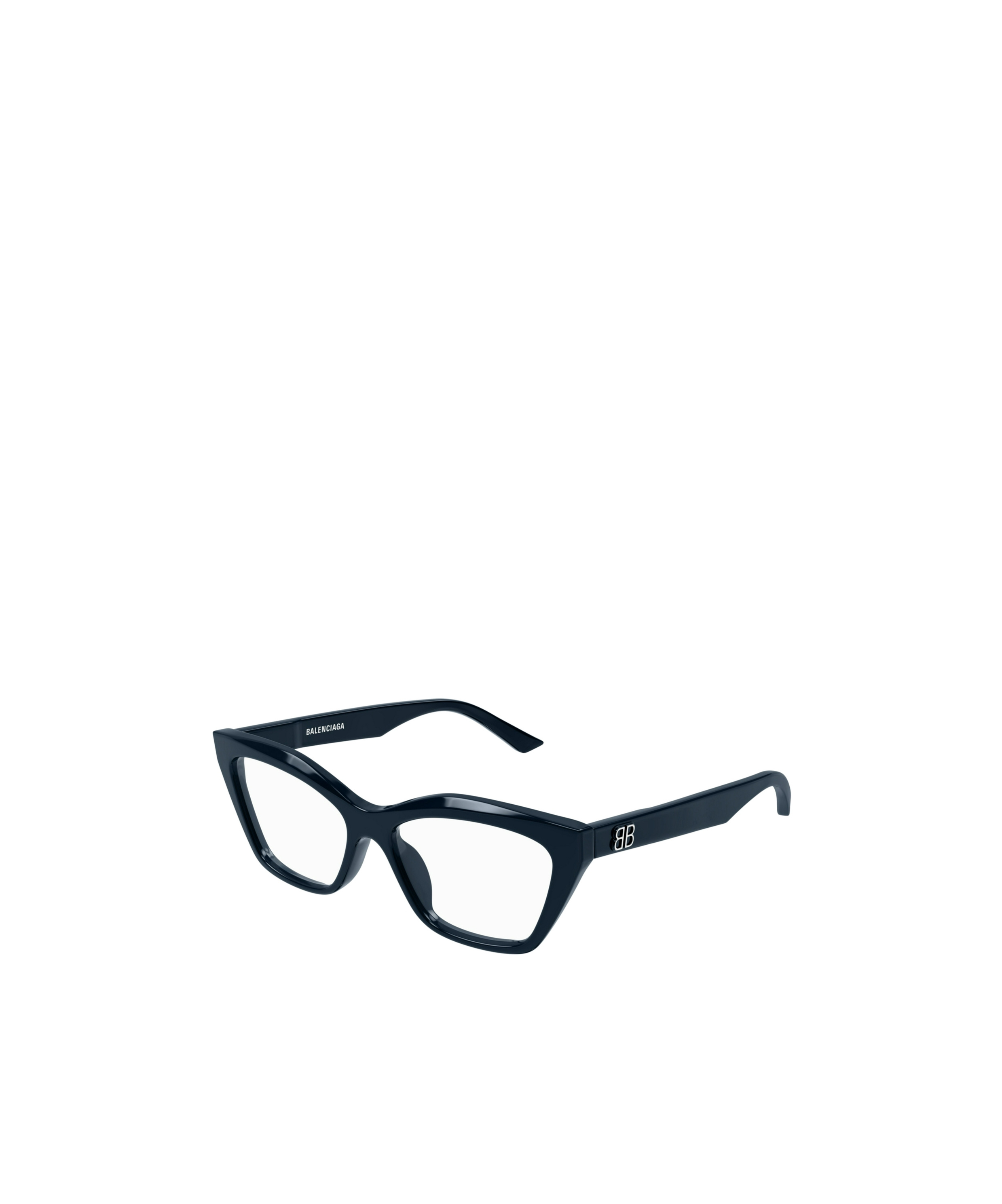 Balenciaga Geometrically Framed Flat Mirror In Blue