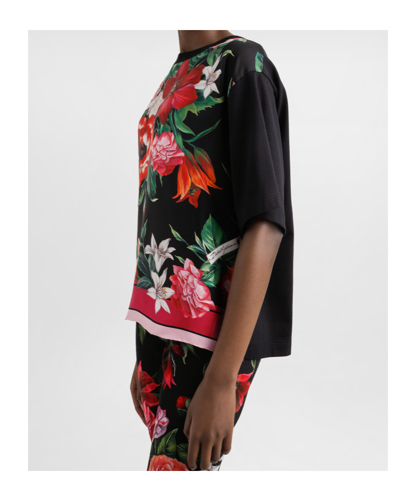 Dolce & Gabbana Short-sleeved T-shirt In Multi