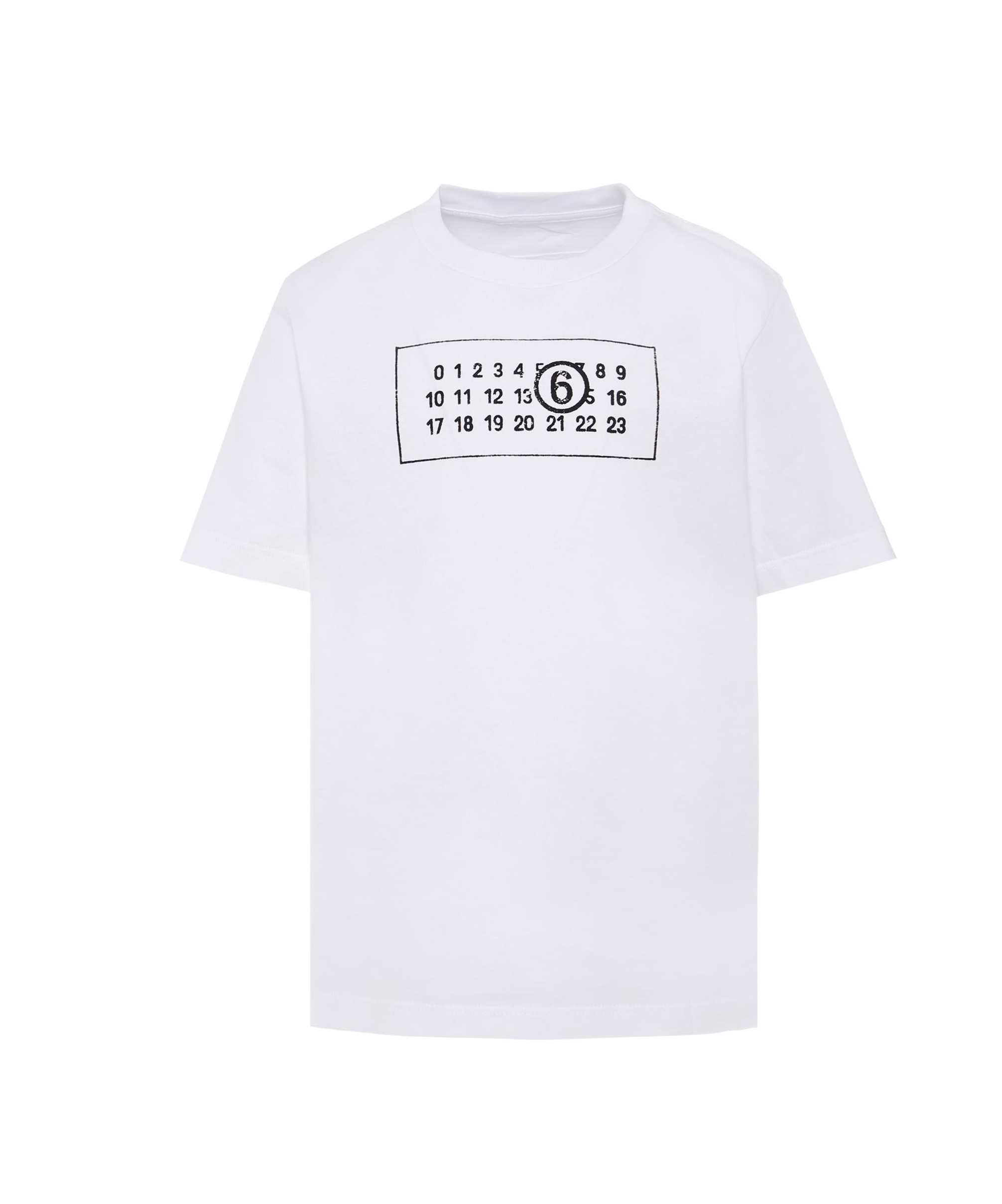 Mm6 Maison Margiela Multicolor T-shirt Set For Kids With Logo In Multi