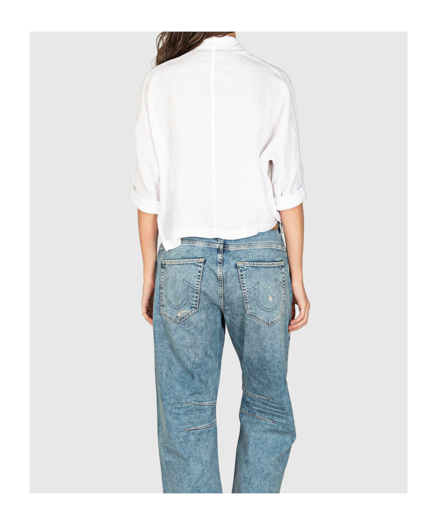 James Perse Button Shirt In White