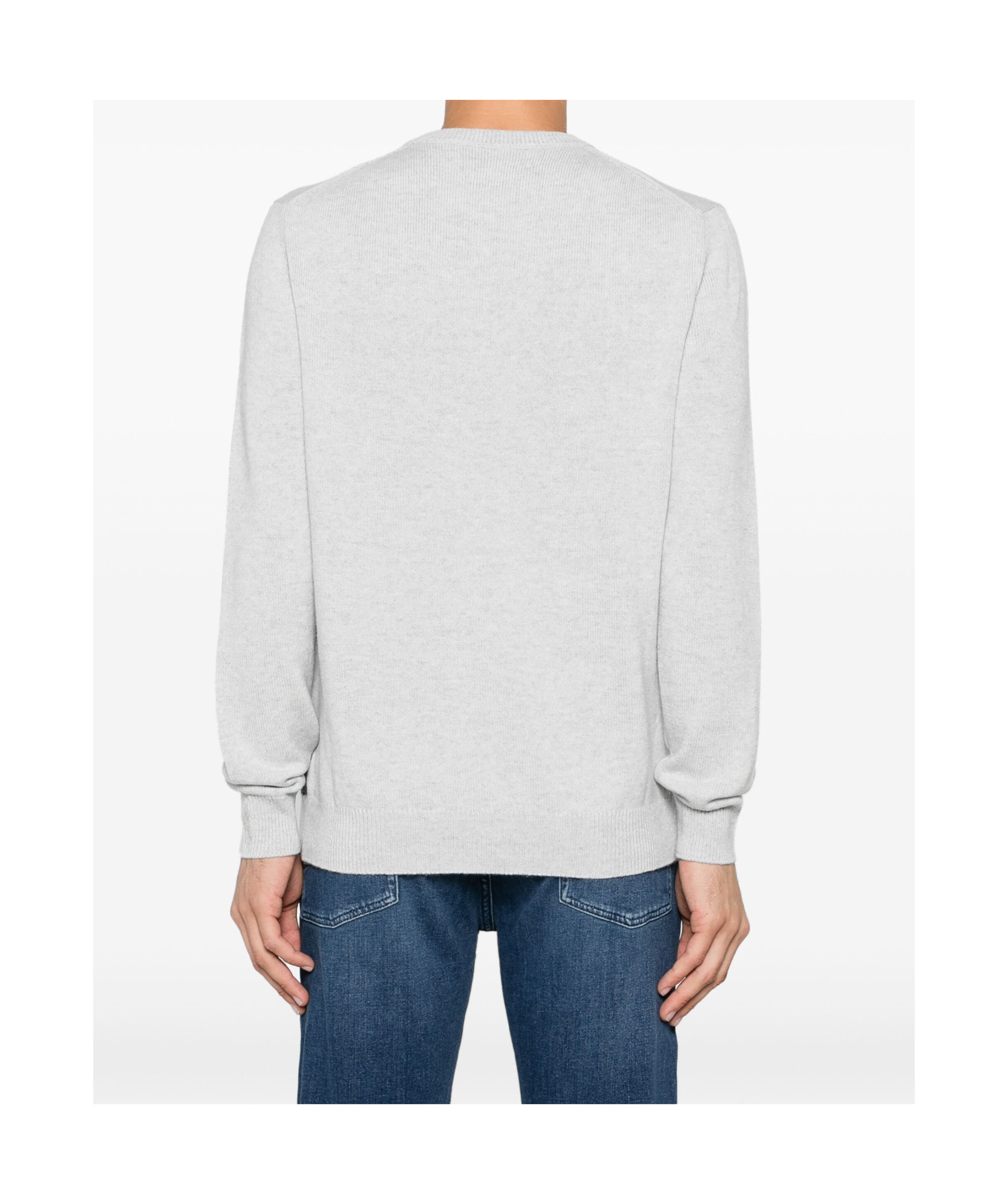 Ballantyne Diamond-pattern V-neck Sweater
