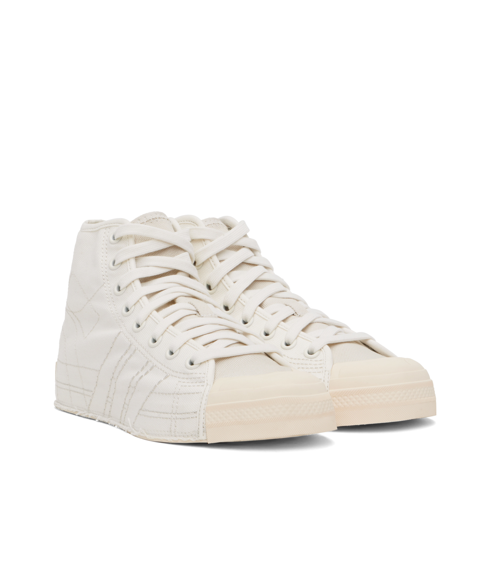 Y-3 Nizza Hi Sneakers In White