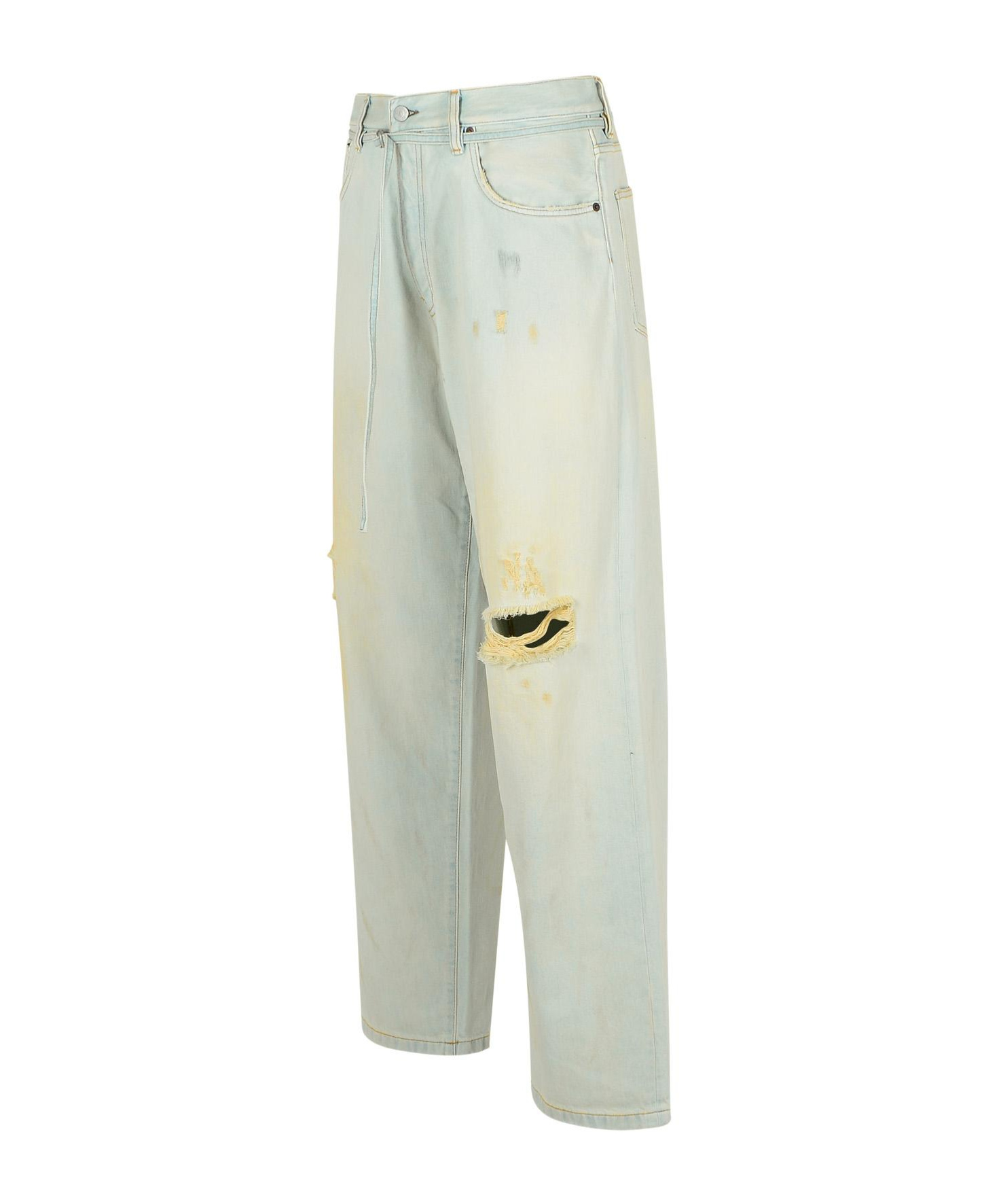 Acne Studios Super Baggy Fit Jeans - 2023 In White