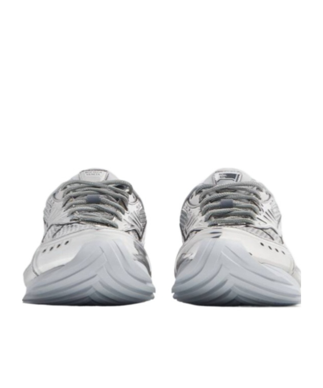 Shop Bottega Veneta Orbit Sneaker In Gray