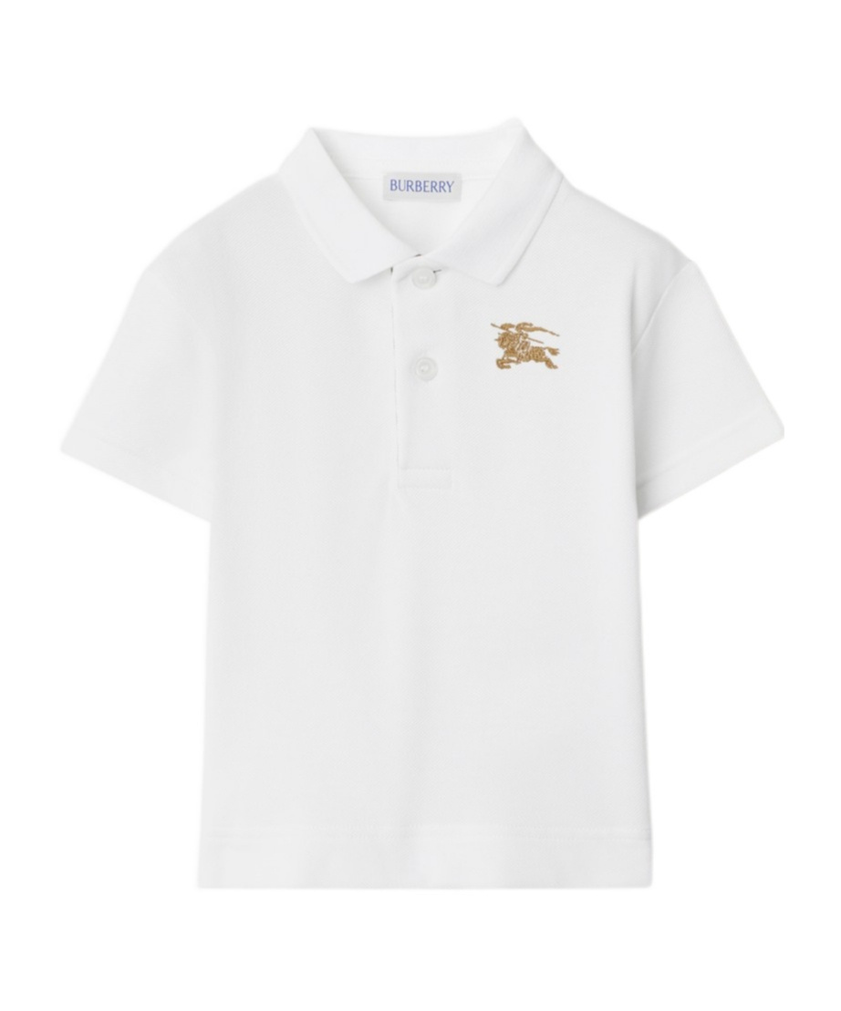 BURBERRY BURBERRY KIDS EMBROIDERED POLO SHIRT