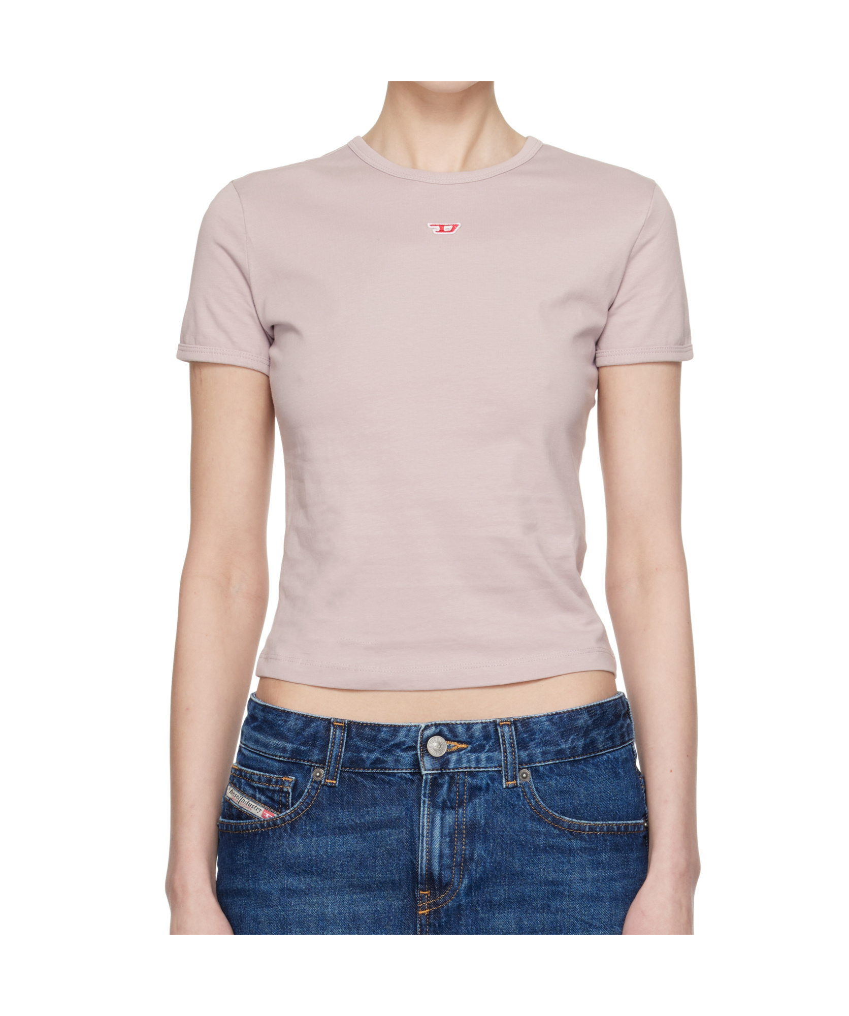 Diesel Taupe T-uncutie-long-d T-shirt