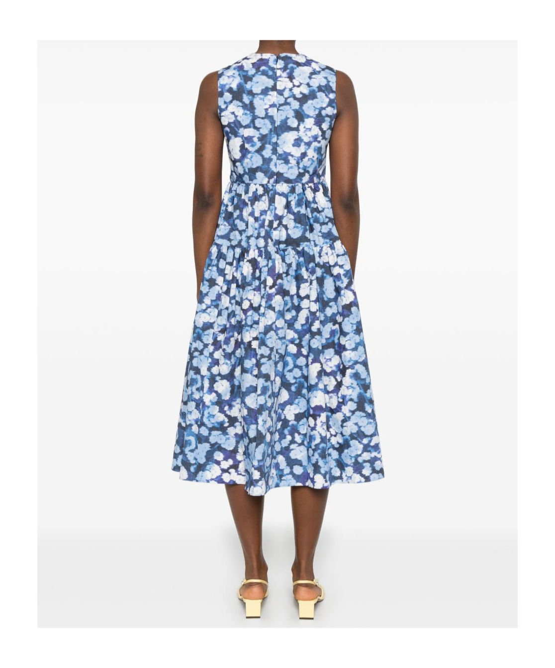 ERDEM FLORAL-PRINT MIDI DRESS