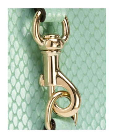 Gucci Jackie Notte Python Mini Bag In Green