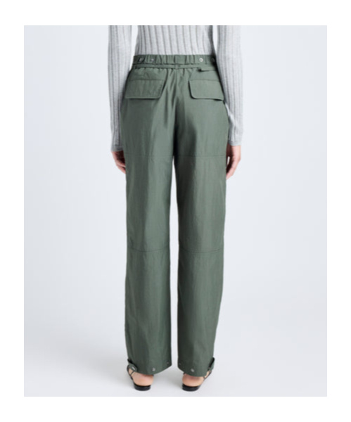 PHILOSOPHY DI LORENZO SERAFINI DOUBLE BELT LOOP CASUAL PANTS